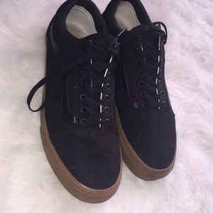 Old school rubber sole vans